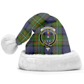 Fergusson Modern Tartan Crest Christmas Hat
